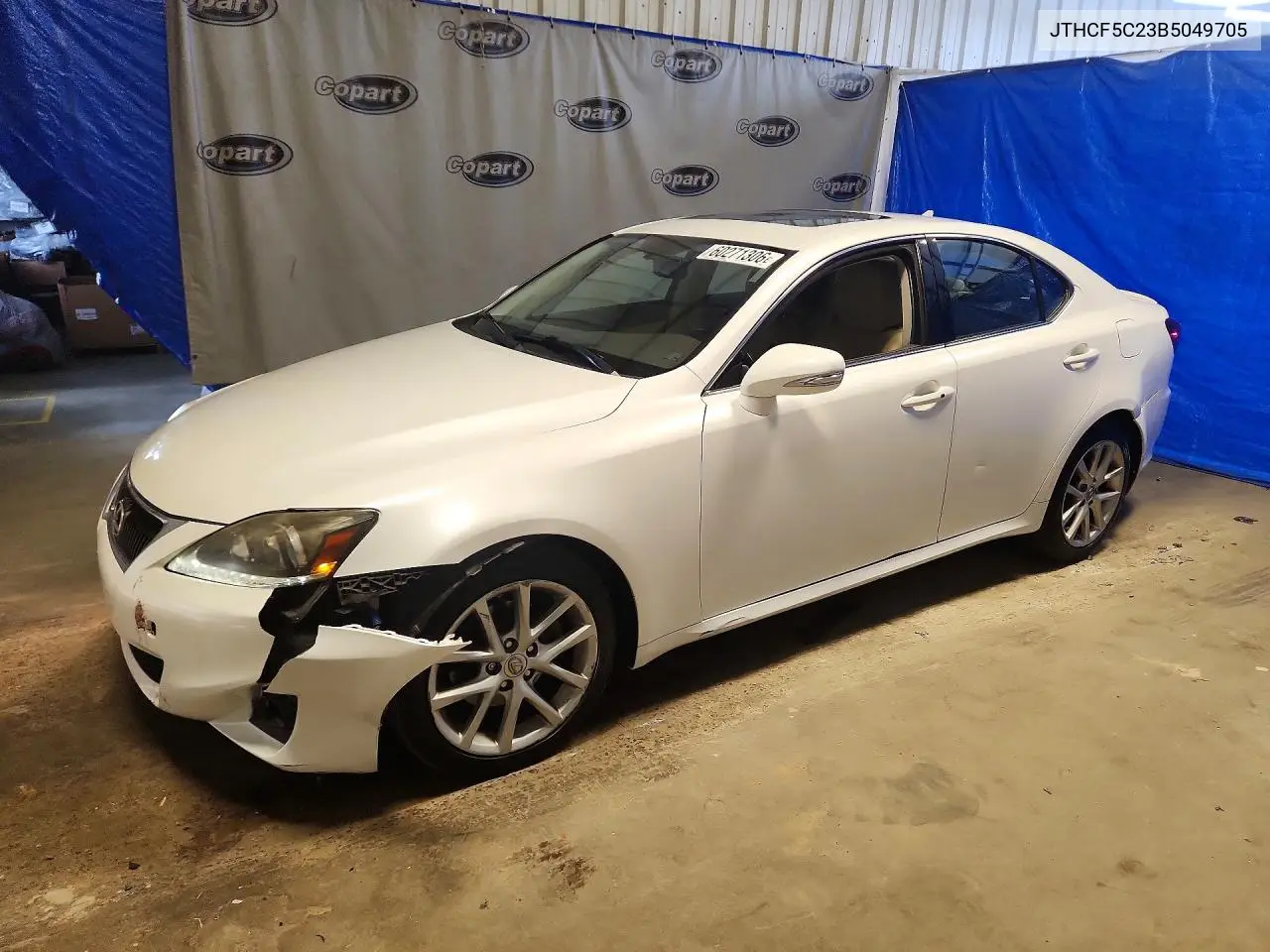 2011 Lexus Is 250 VIN: JTHCF5C23B5049705 Lot: 60271306
