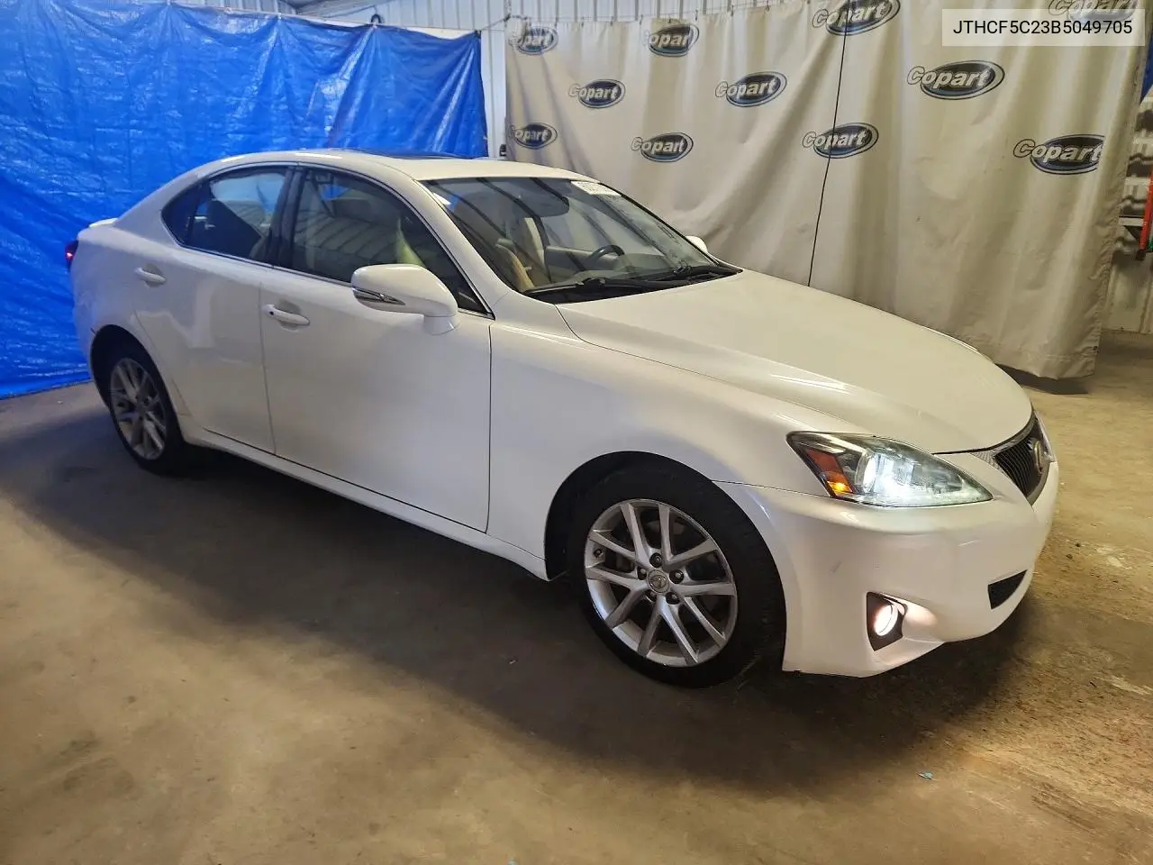 2011 Lexus Is 250 VIN: JTHCF5C23B5049705 Lot: 60271306