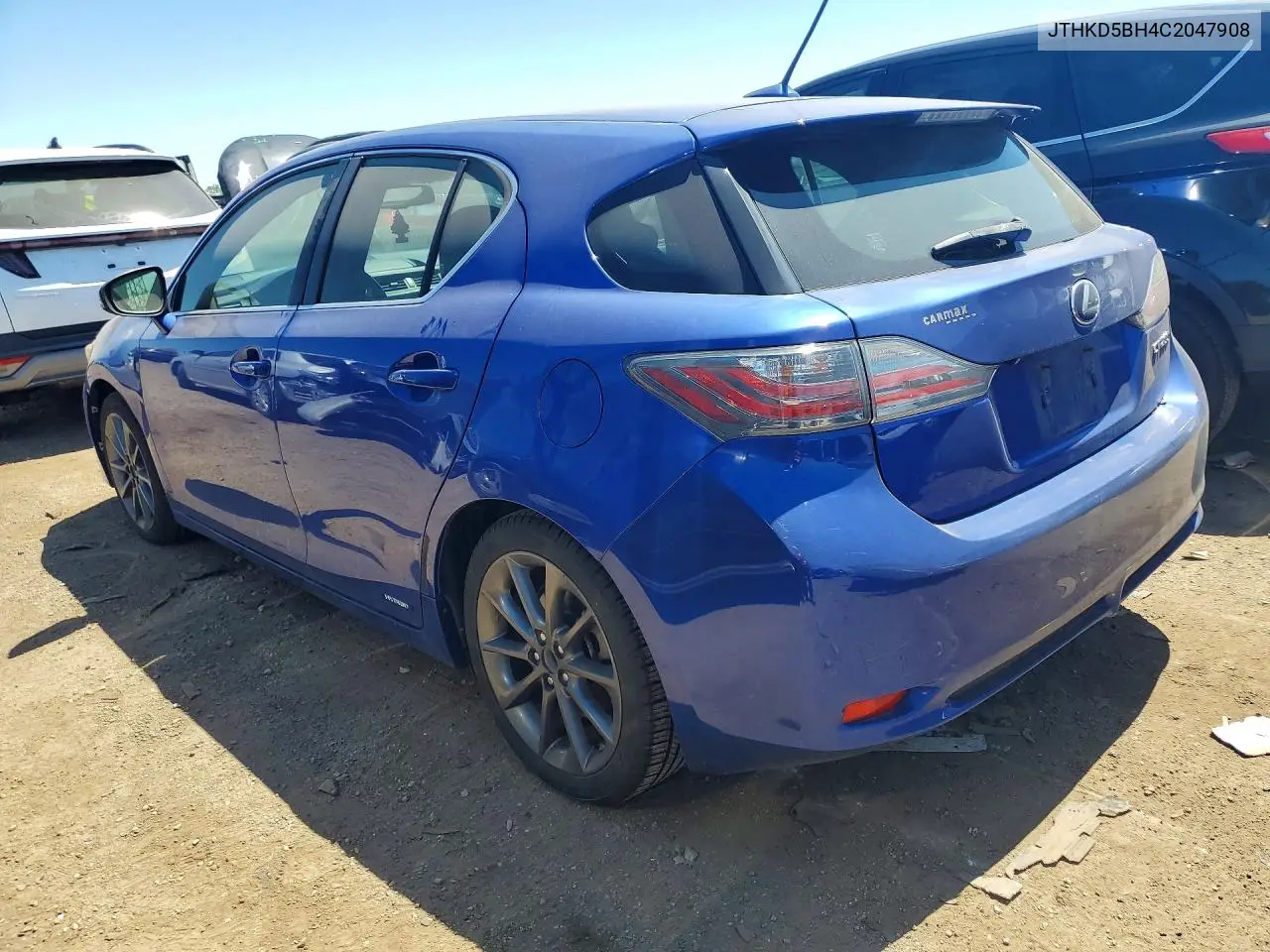 2012 Lexus Ct 200 VIN: JTHKD5BH4C2047908 Lot: 49666826