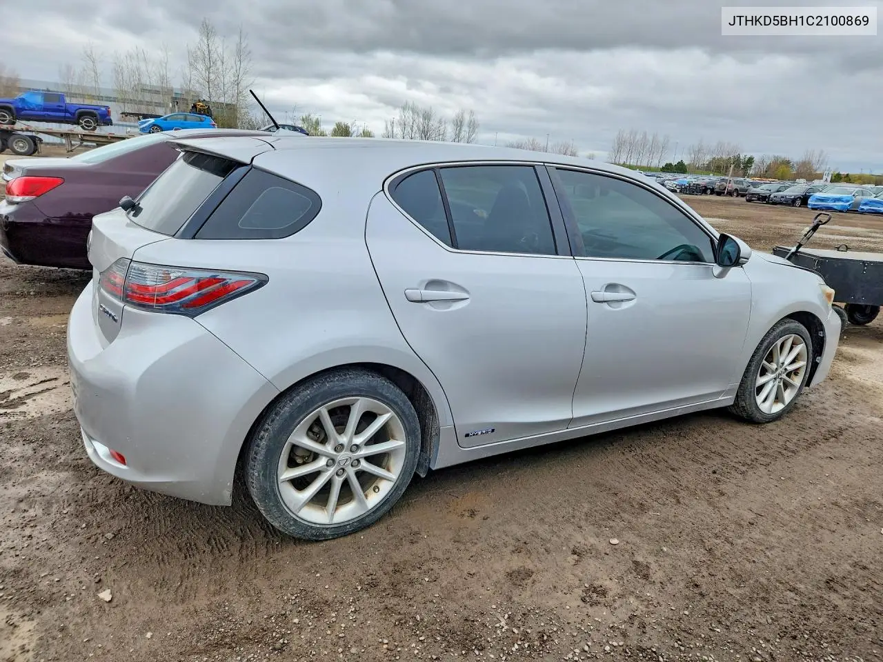 2012 Lexus Ct 200 VIN: JTHKD5BH1C2100869 Lot: 51474456
