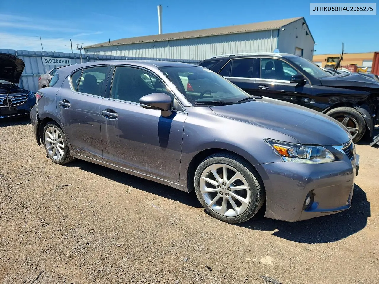 2012 Lexus Ct 200 VIN: JTHKD5BH4C2065275 Lot: 55758746