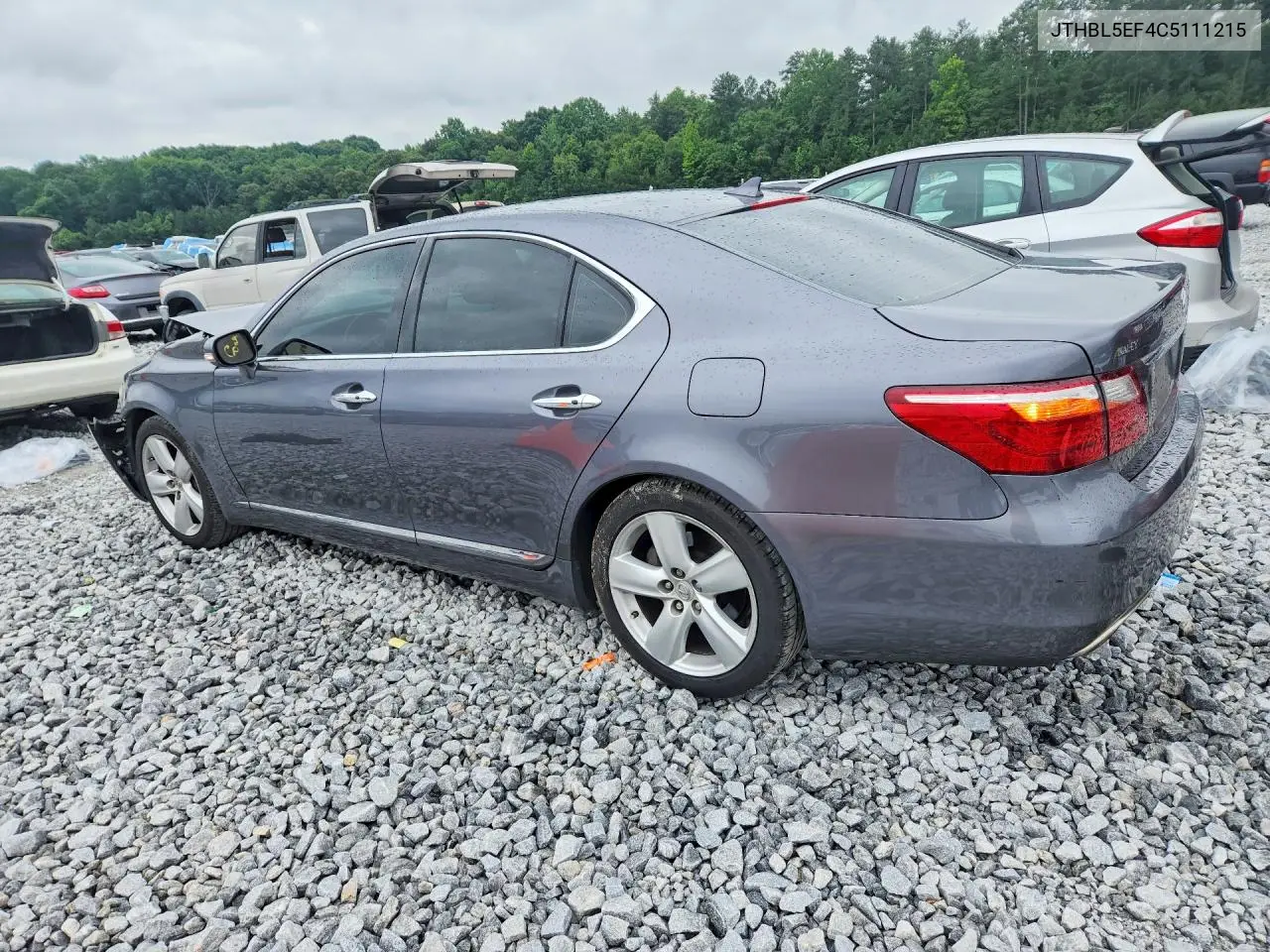 2012 Lexus Ls 460 VIN: JTHBL5EF4C5111215 Lot: 57209736