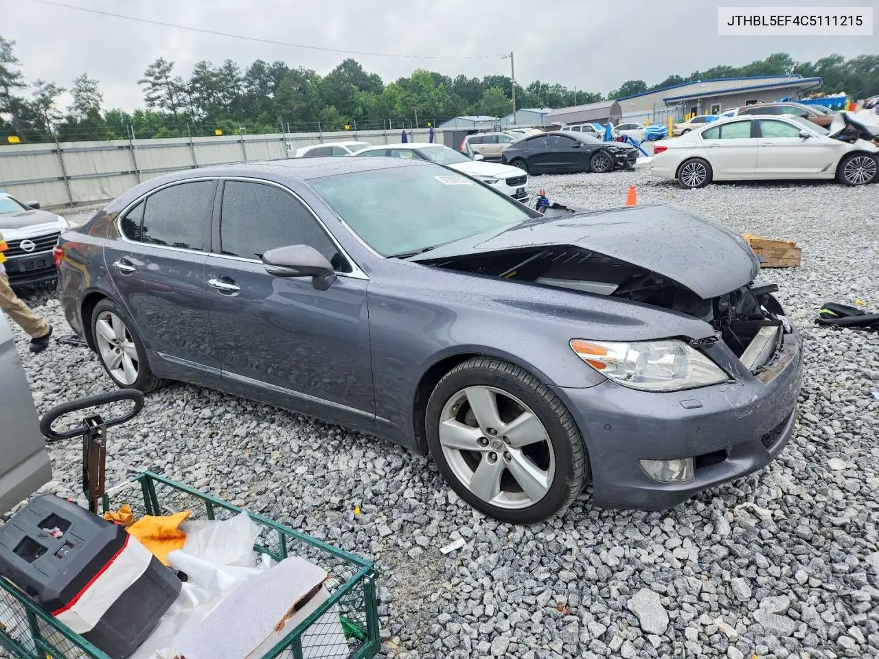 2012 Lexus Ls 460 VIN: JTHBL5EF4C5111215 Lot: 57209736