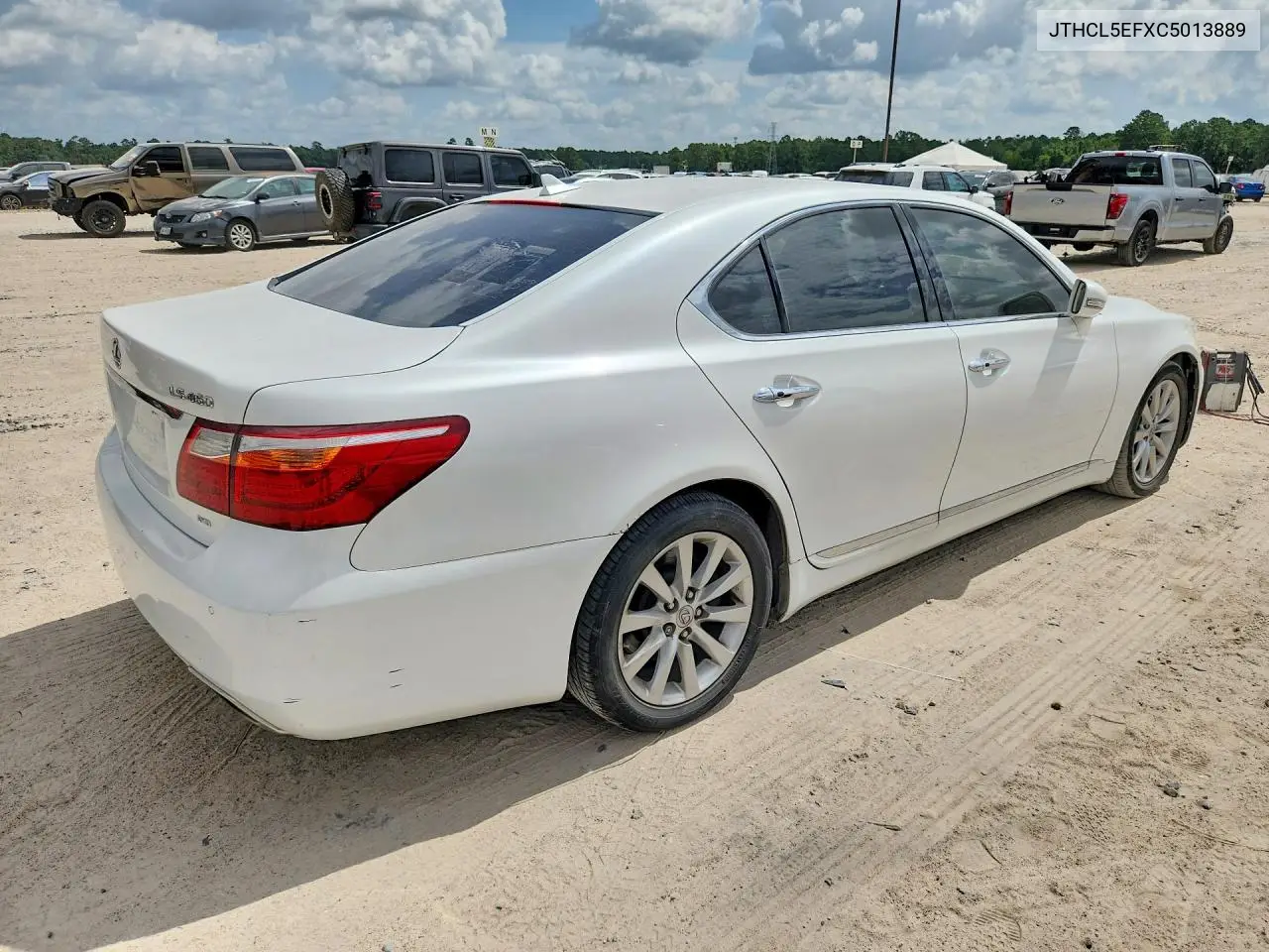 2012 Lexus Ls 460 VIN: JTHCL5EFXC5013889 Lot: 59590096