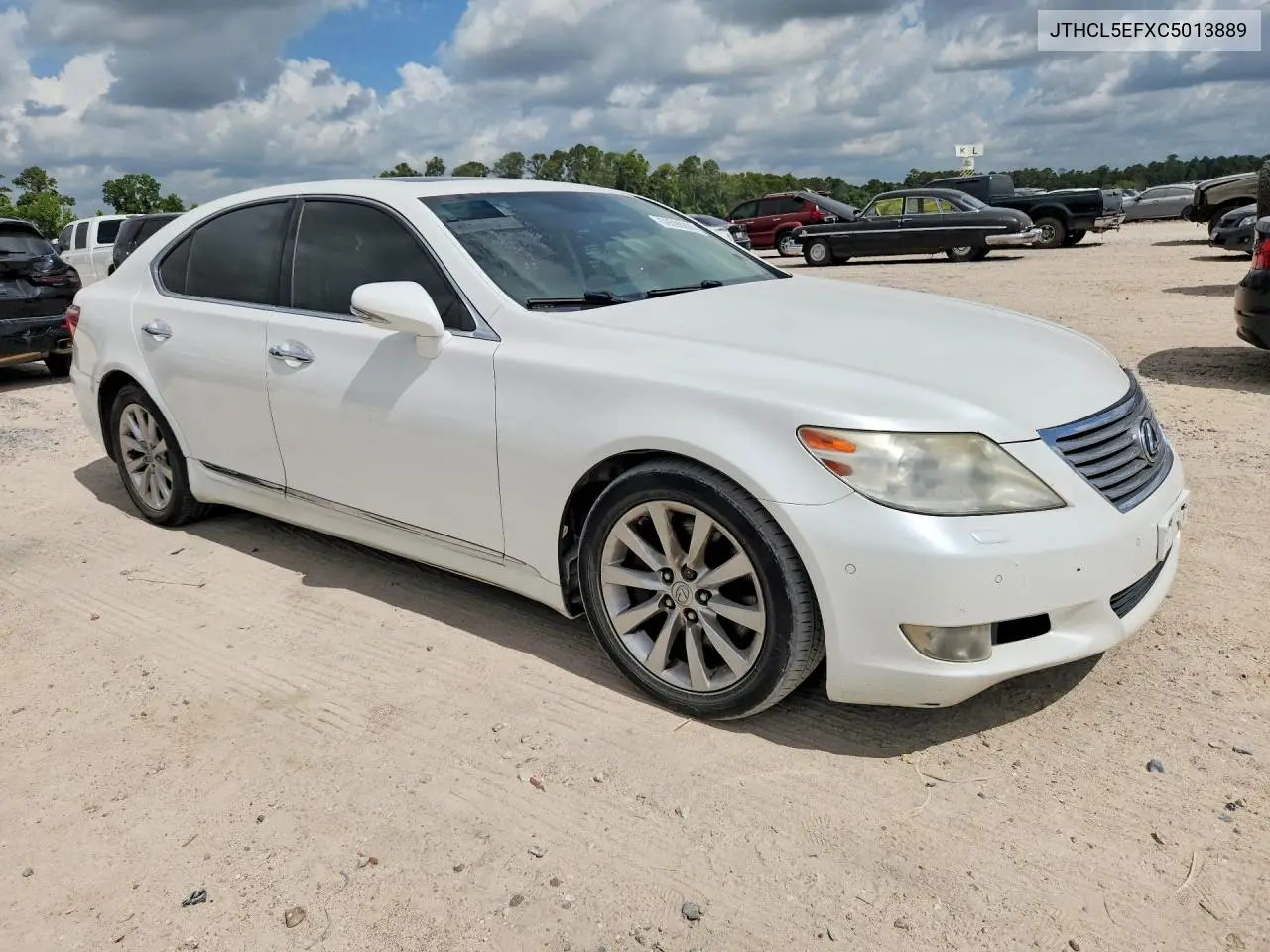 2012 Lexus Ls 460 VIN: JTHCL5EFXC5013889 Lot: 59590096