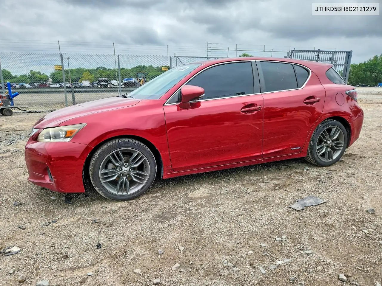 2012 Lexus Ct 200 VIN: JTHKD5BH8C2121279 Lot: 59869556