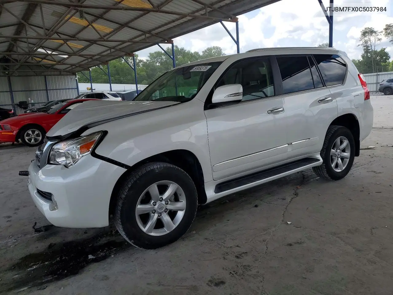 2012 Lexus Gx 460 VIN: JTJBM7FX0C5037984 Lot: 59969376