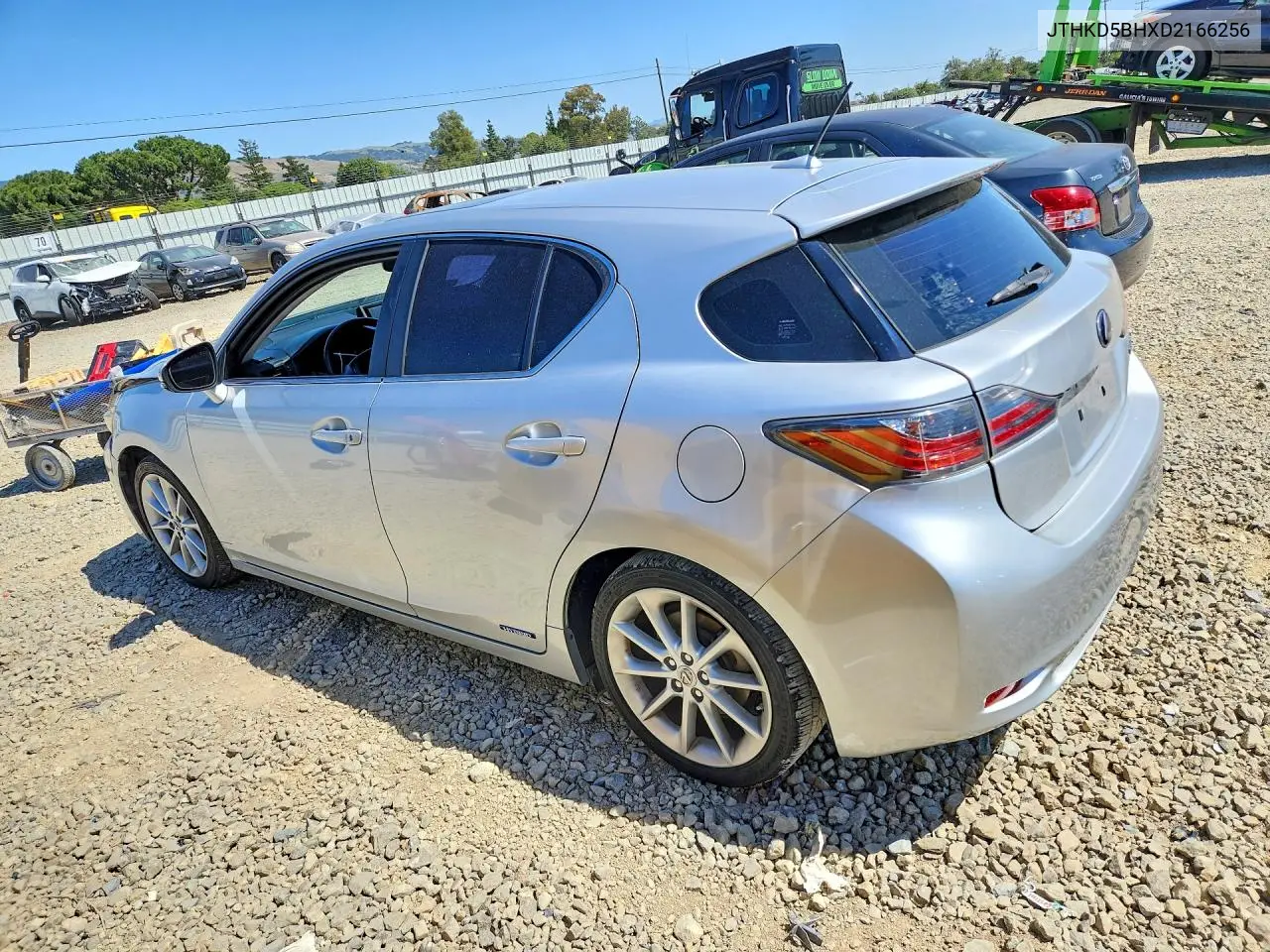 2013 Lexus Ct 200 VIN: JTHKD5BHXD2166256 Lot: 50275576