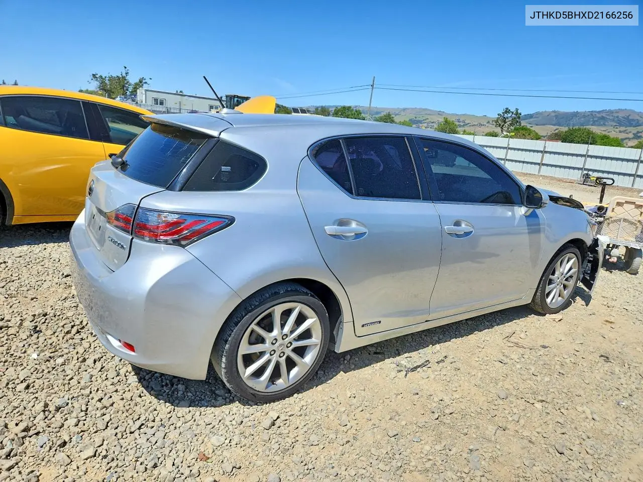 2013 Lexus Ct 200 VIN: JTHKD5BHXD2166256 Lot: 50275576