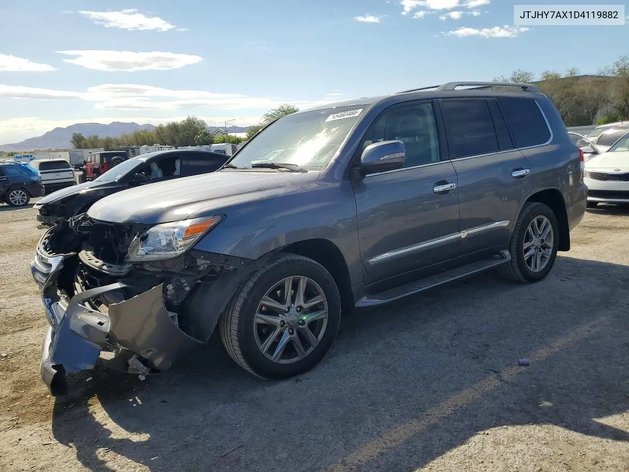 2013 Lexus Lx 570 VIN: JTJHY7AX1D4119882 Lot: 55460466