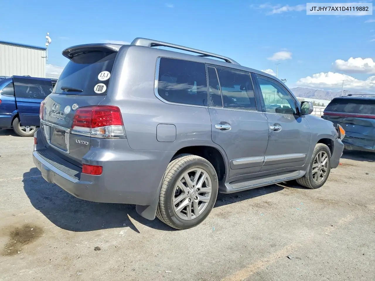 2013 Lexus Lx 570 VIN: JTJHY7AX1D4119882 Lot: 55460466
