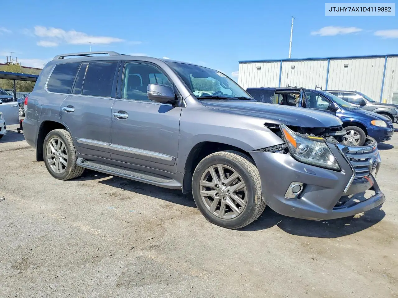 2013 Lexus Lx 570 VIN: JTJHY7AX1D4119882 Lot: 55460466