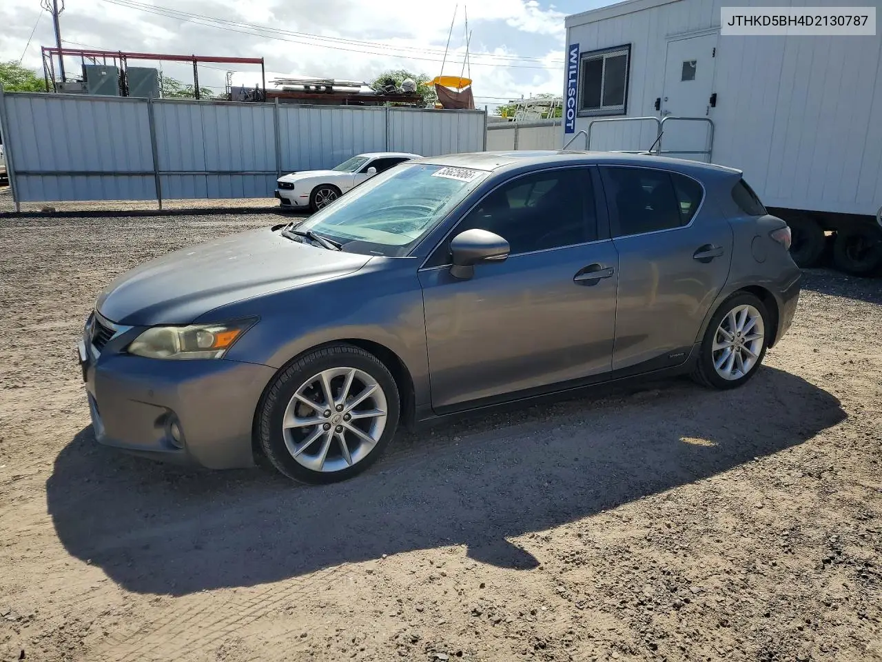 2013 Lexus Ct 200 VIN: JTHKD5BH4D2130787 Lot: 55625066
