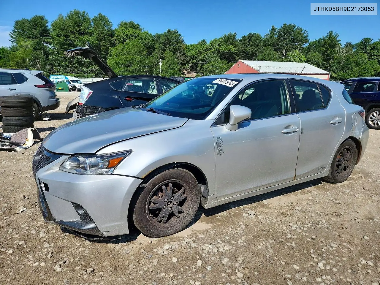 2013 Lexus Ct 200 VIN: JTHKD5BH9D2173053 Lot: 56497956