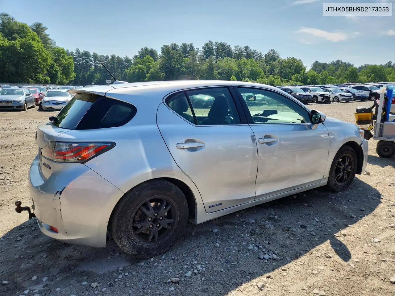 2013 Lexus Ct 200 VIN: JTHKD5BH9D2173053 Lot: 56497956