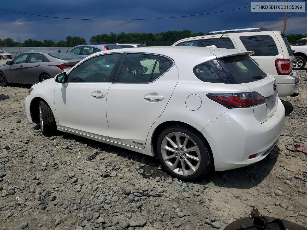 2013 Lexus Ct 200 VIN: JTHKD5BHXD2155399 Lot: 56592066