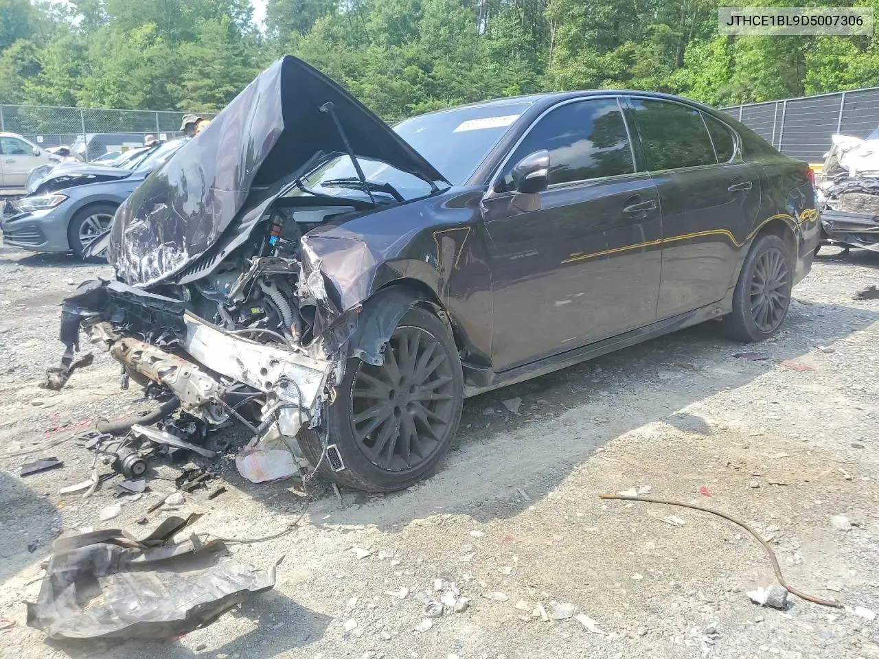 2013 Lexus Gs 350 VIN: JTHCE1BL9D5007306 Lot: 56710516