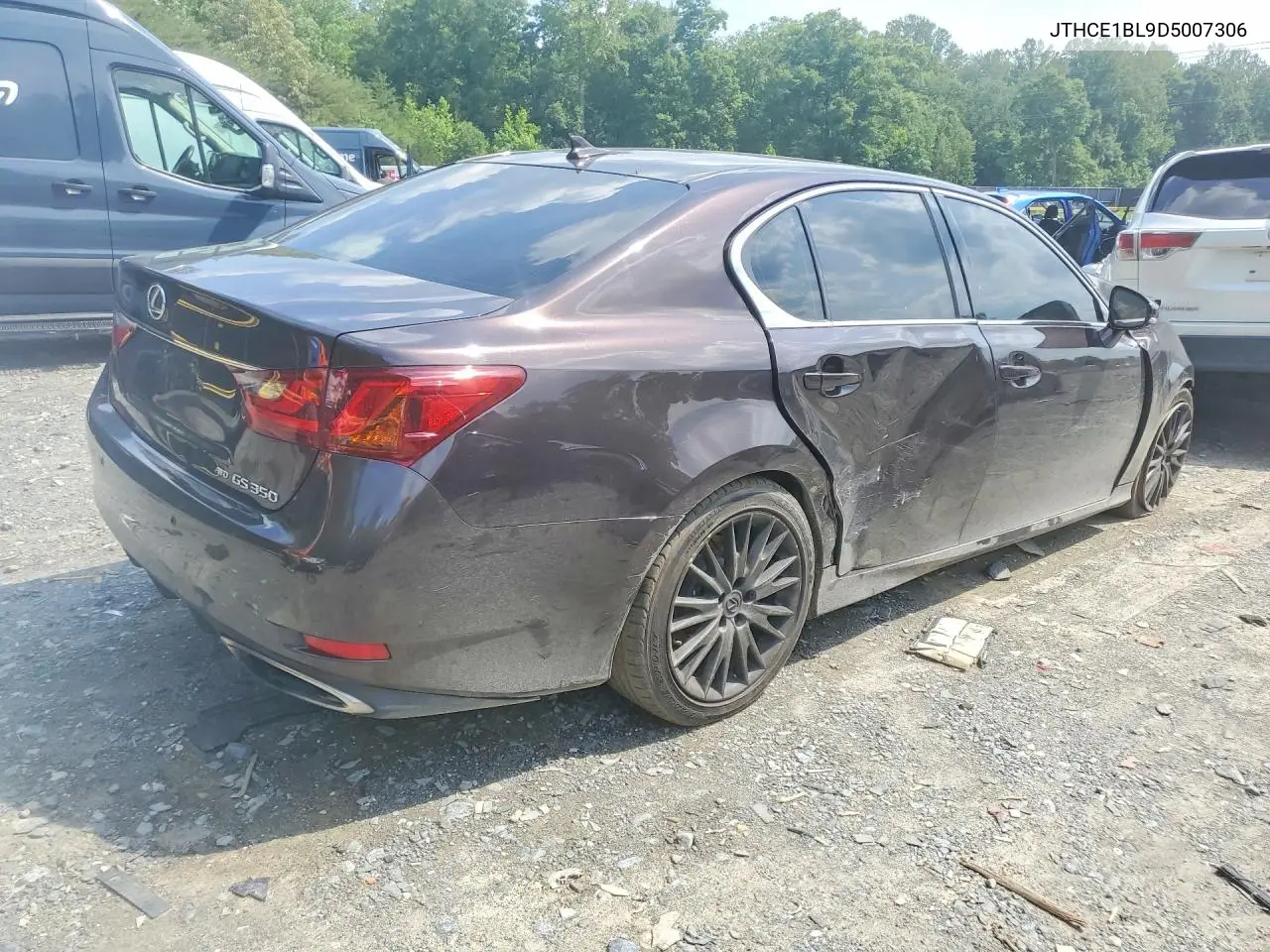 2013 Lexus Gs 350 VIN: JTHCE1BL9D5007306 Lot: 56710516
