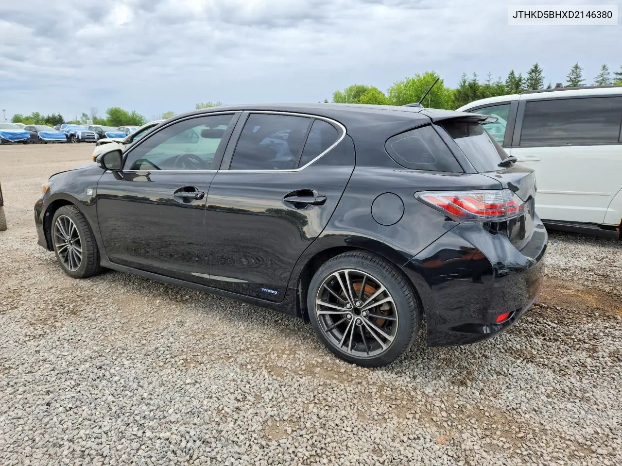 2013 Lexus Ct 200 VIN: JTHKD5BHXD2146380 Lot: 56855686