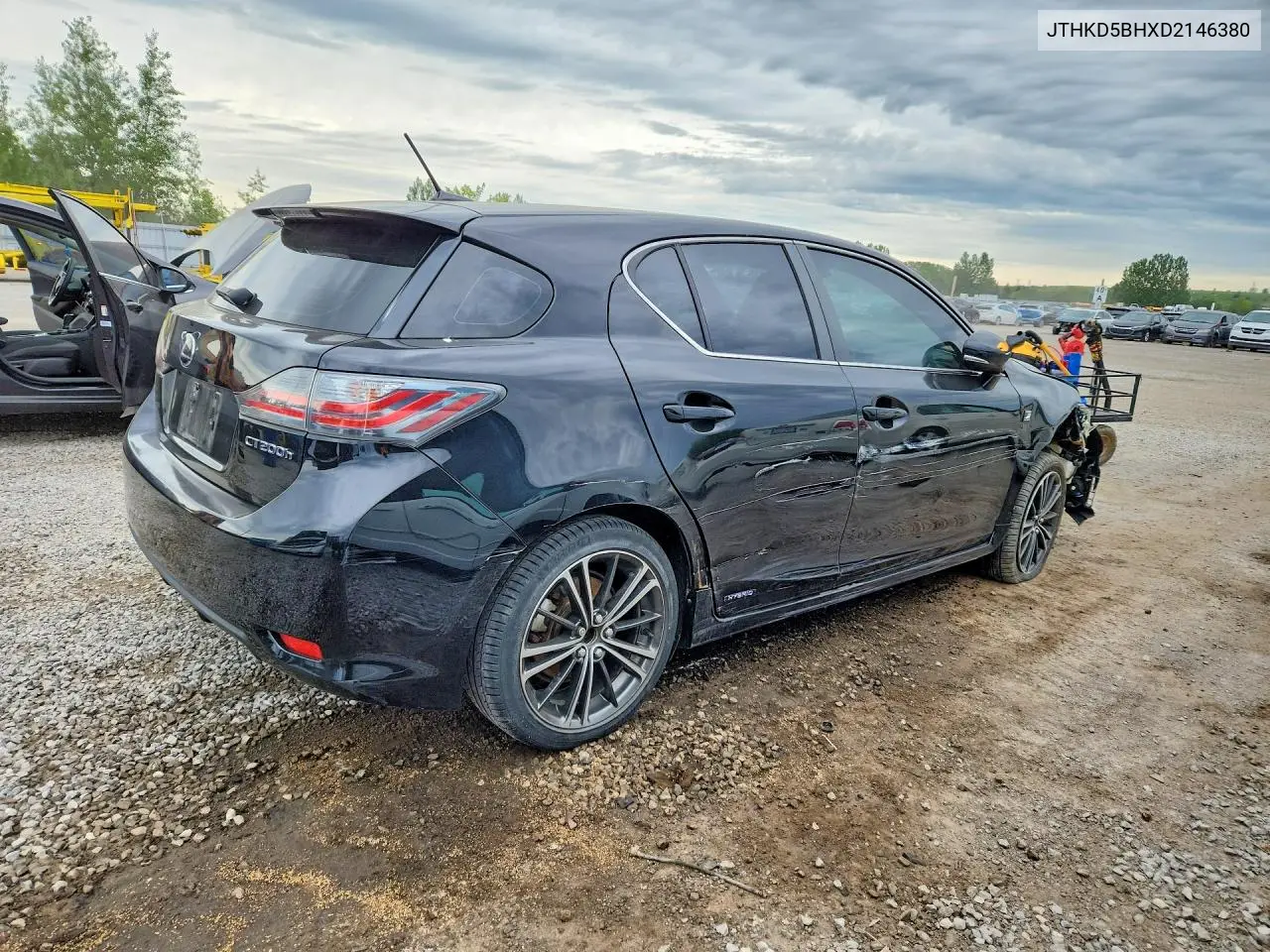 2013 Lexus Ct 200 VIN: JTHKD5BHXD2146380 Lot: 56855686