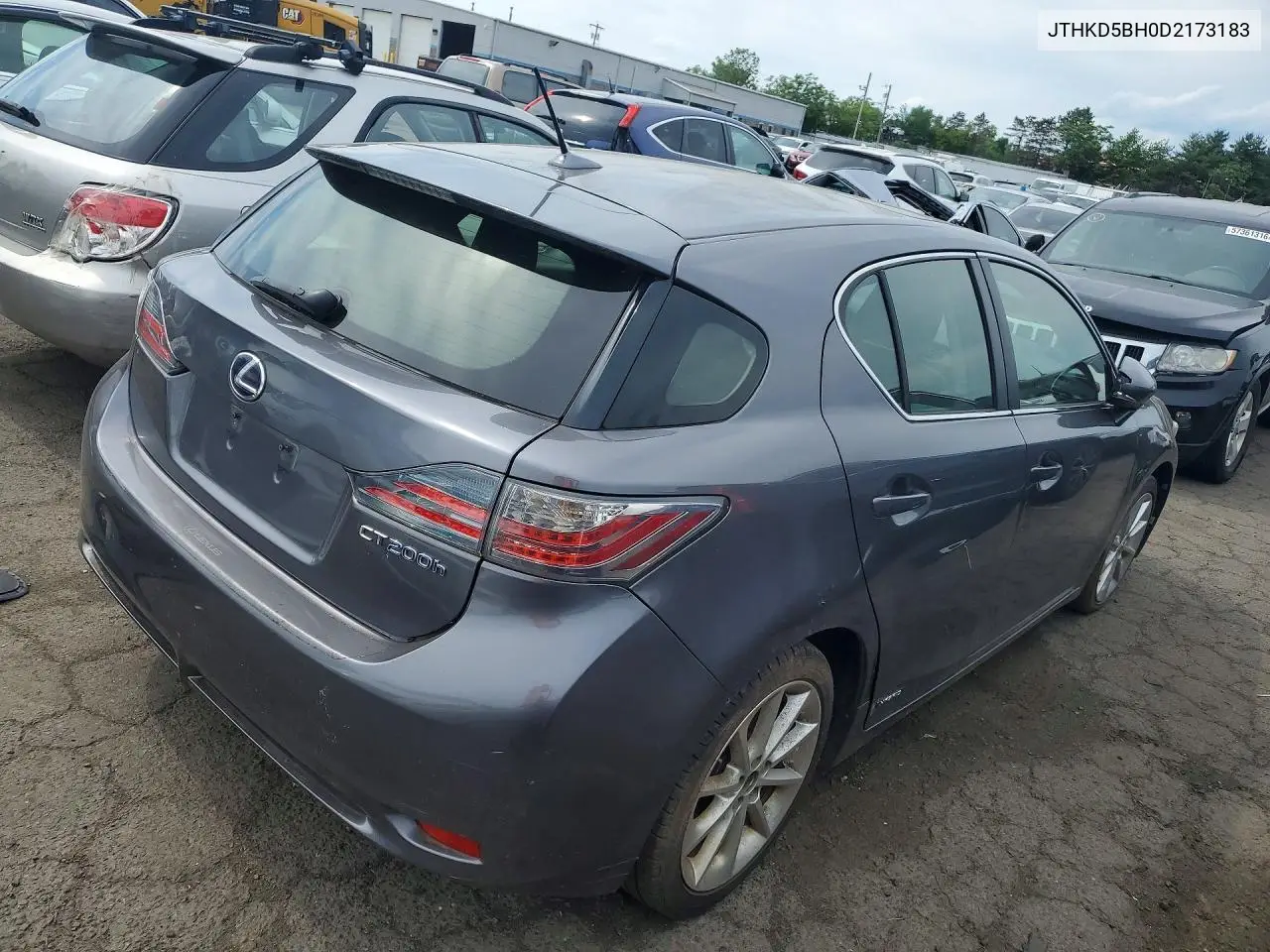 2013 Lexus Ct 200 VIN: JTHKD5BH0D2173183 Lot: 57252816
