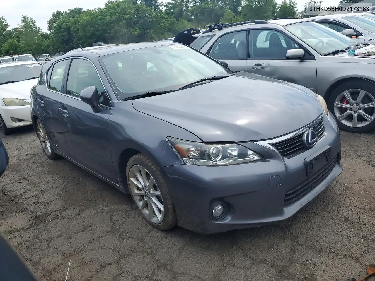 2013 Lexus Ct 200 VIN: JTHKD5BH0D2173183 Lot: 57252816