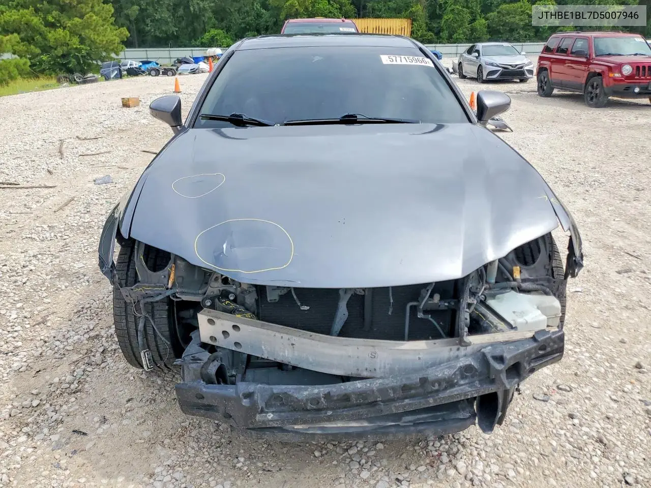 2013 Lexus Gs 350 VIN: JTHBE1BL7D5007946 Lot: 57715966