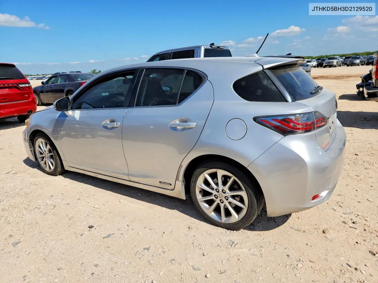 2013 Lexus Ct 200 VIN: JTHKD5BH3D2129520 Lot: 57724196