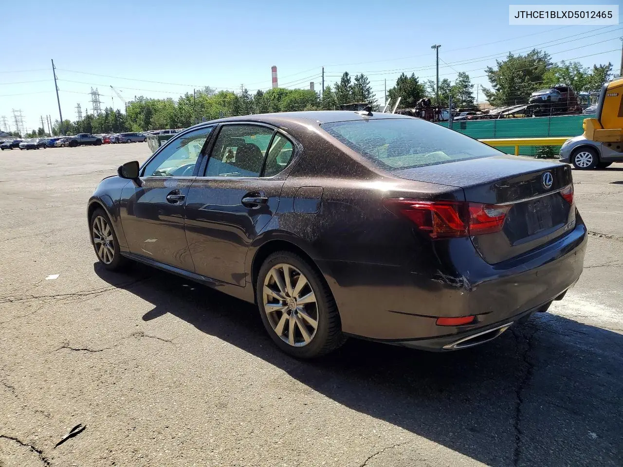 2013 Lexus Gs 350 VIN: JTHCE1BLXD5012465 Lot: 57900166