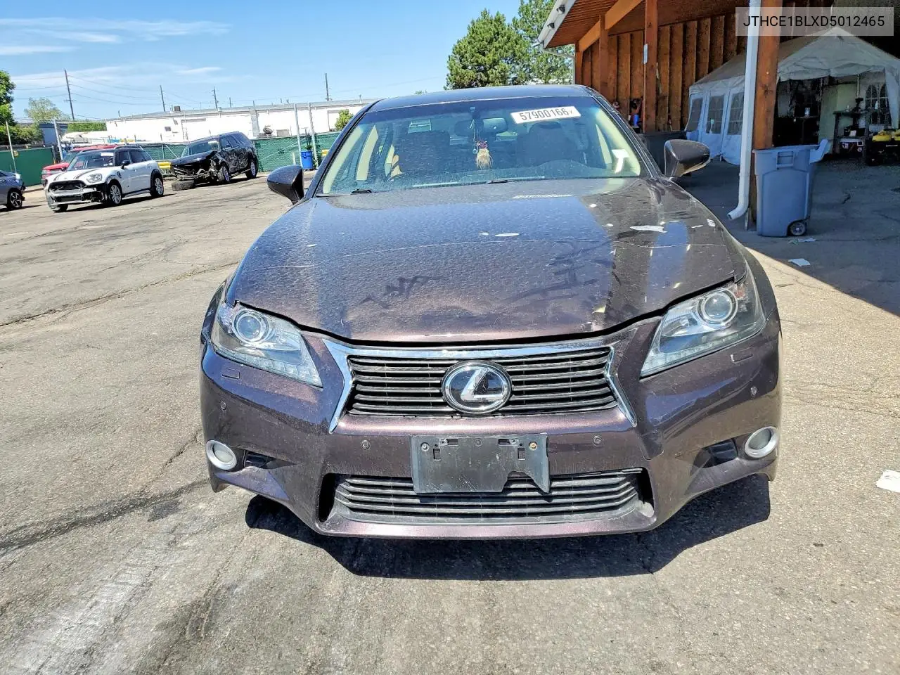2013 Lexus Gs 350 VIN: JTHCE1BLXD5012465 Lot: 57900166