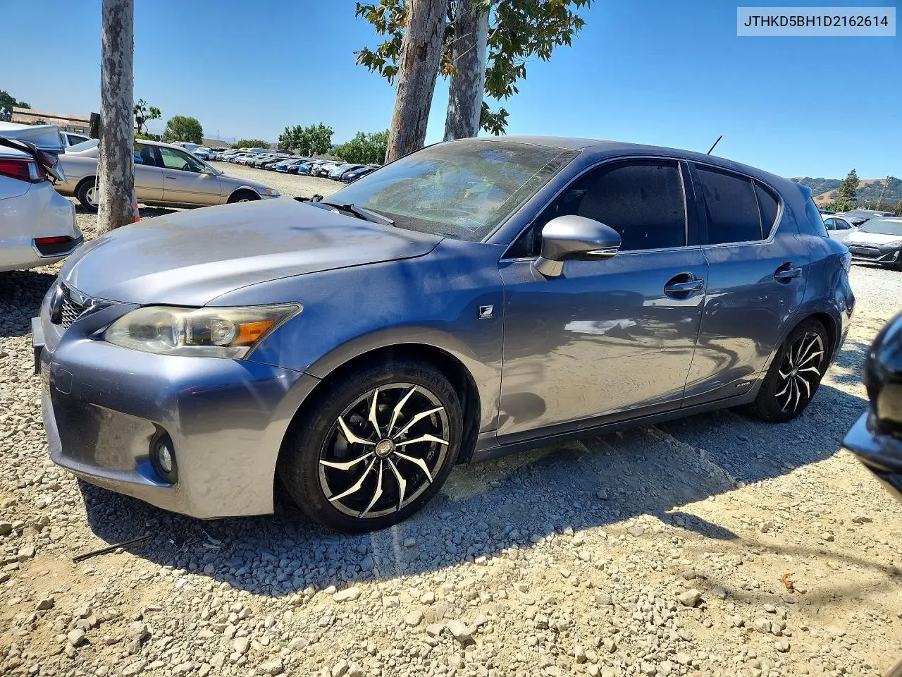 2013 Lexus Ct 200 VIN: JTHKD5BH1D2162614 Lot: 58264236