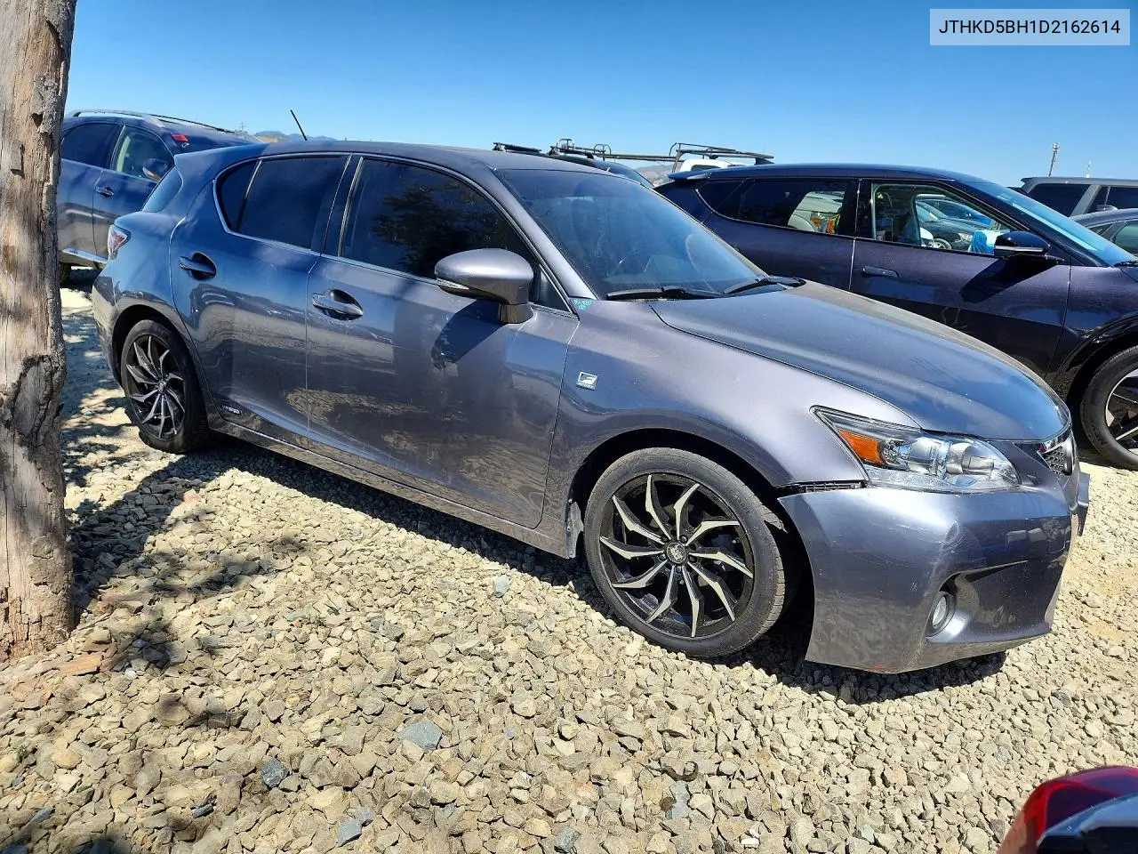 2013 Lexus Ct 200 VIN: JTHKD5BH1D2162614 Lot: 58264236