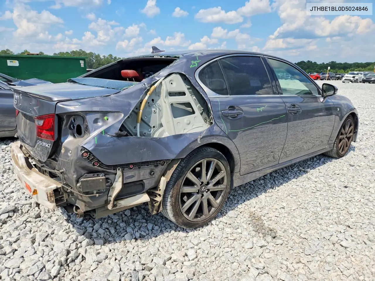 2013 Lexus Gs 350 VIN: JTHBE1BL0D5024846 Lot: 59771166