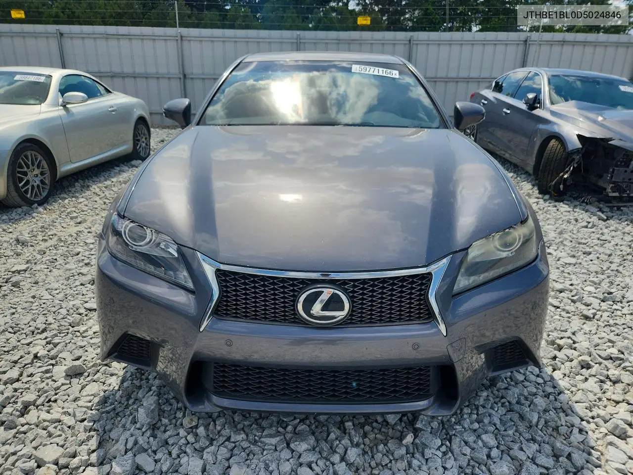 2013 Lexus Gs 350 VIN: JTHBE1BL0D5024846 Lot: 59771166