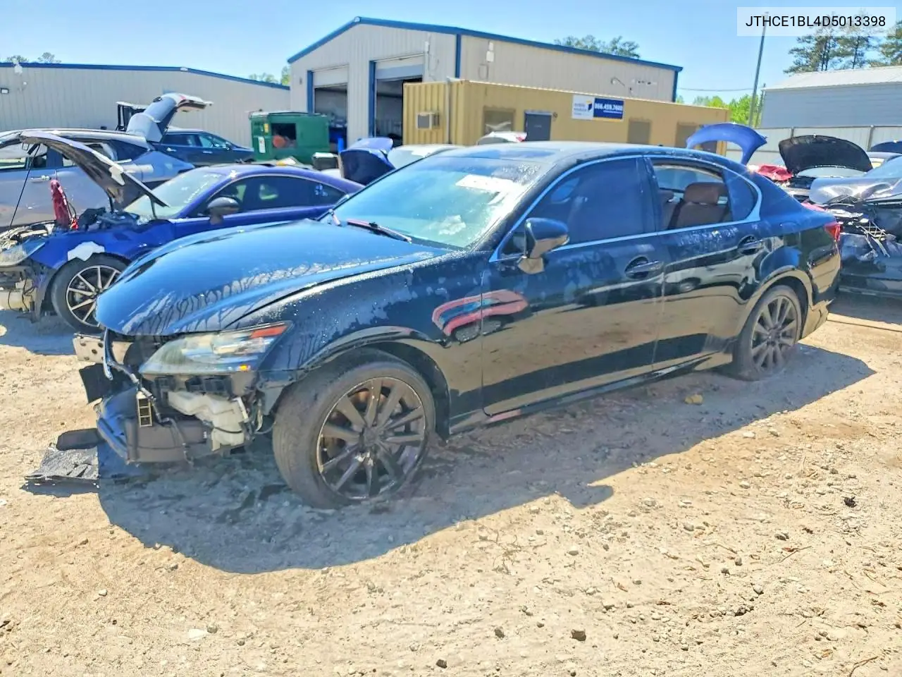 2013 Lexus Gs 350 Base VIN: JTHCE1BL4D5013398 Lot: 60606506