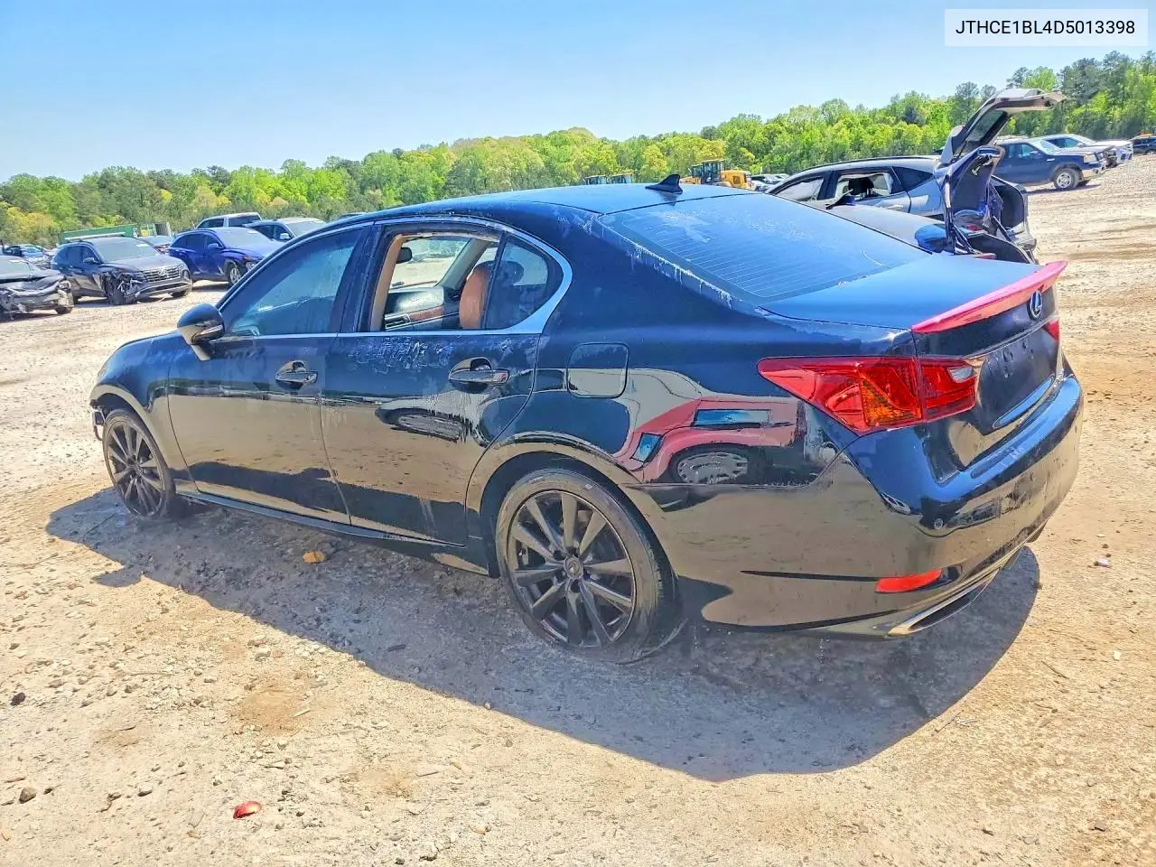 2013 Lexus Gs 350 Base VIN: JTHCE1BL4D5013398 Lot: 60606506