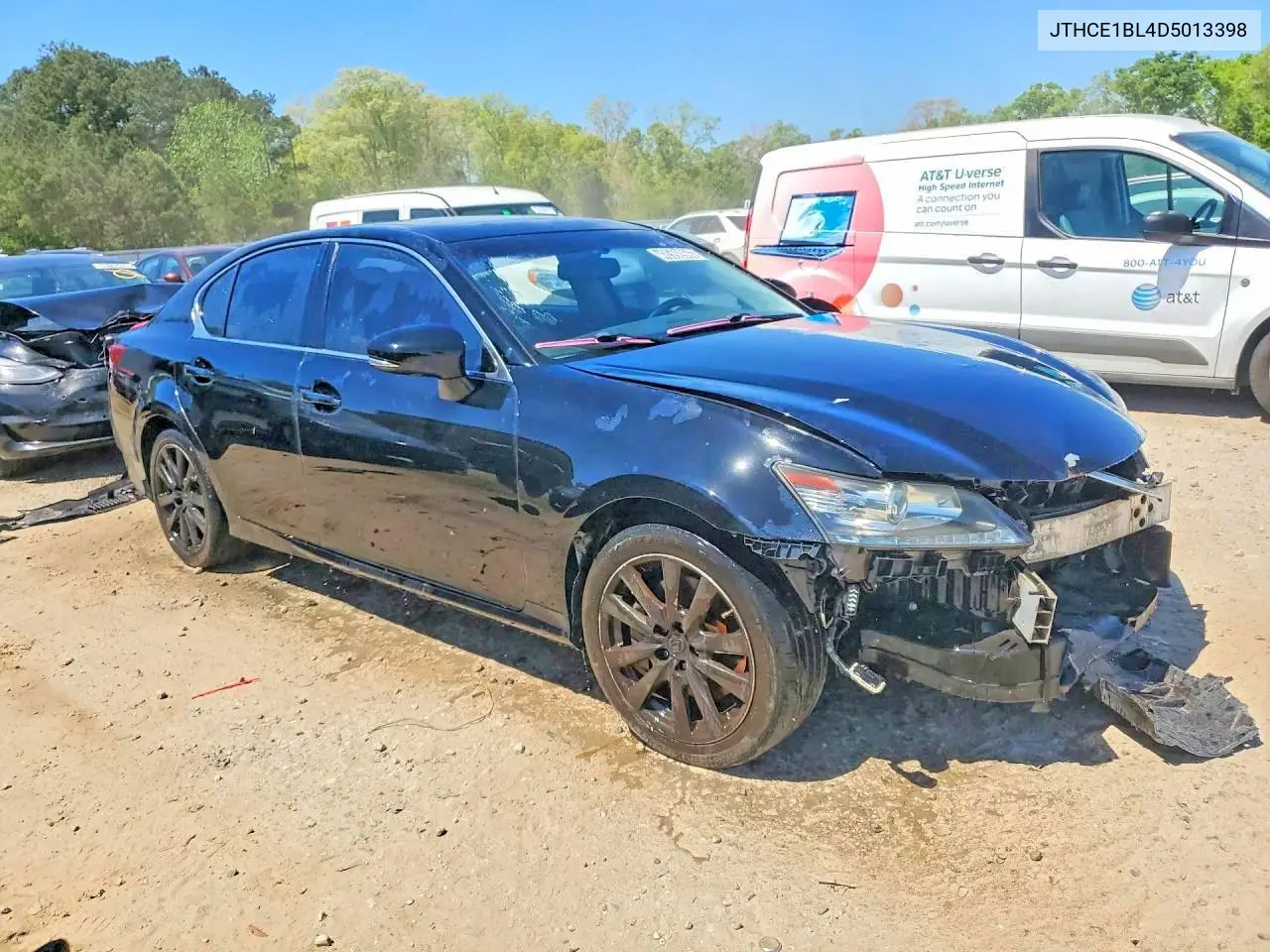 2013 Lexus Gs 350 Base VIN: JTHCE1BL4D5013398 Lot: 60606506
