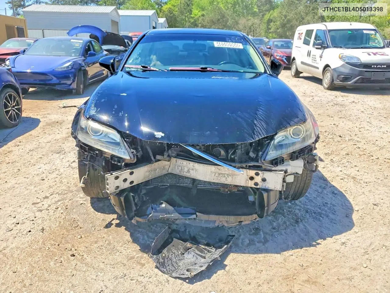 2013 Lexus Gs 350 Base VIN: JTHCE1BL4D5013398 Lot: 60606506
