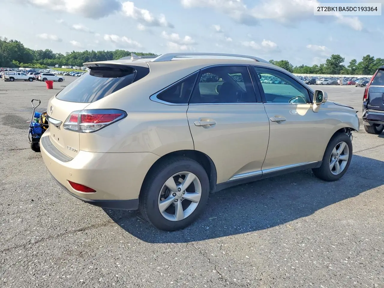 2013 Lexus Rx 350 Base VIN: 2T2BK1BA5DC193364 Lot: 61691986