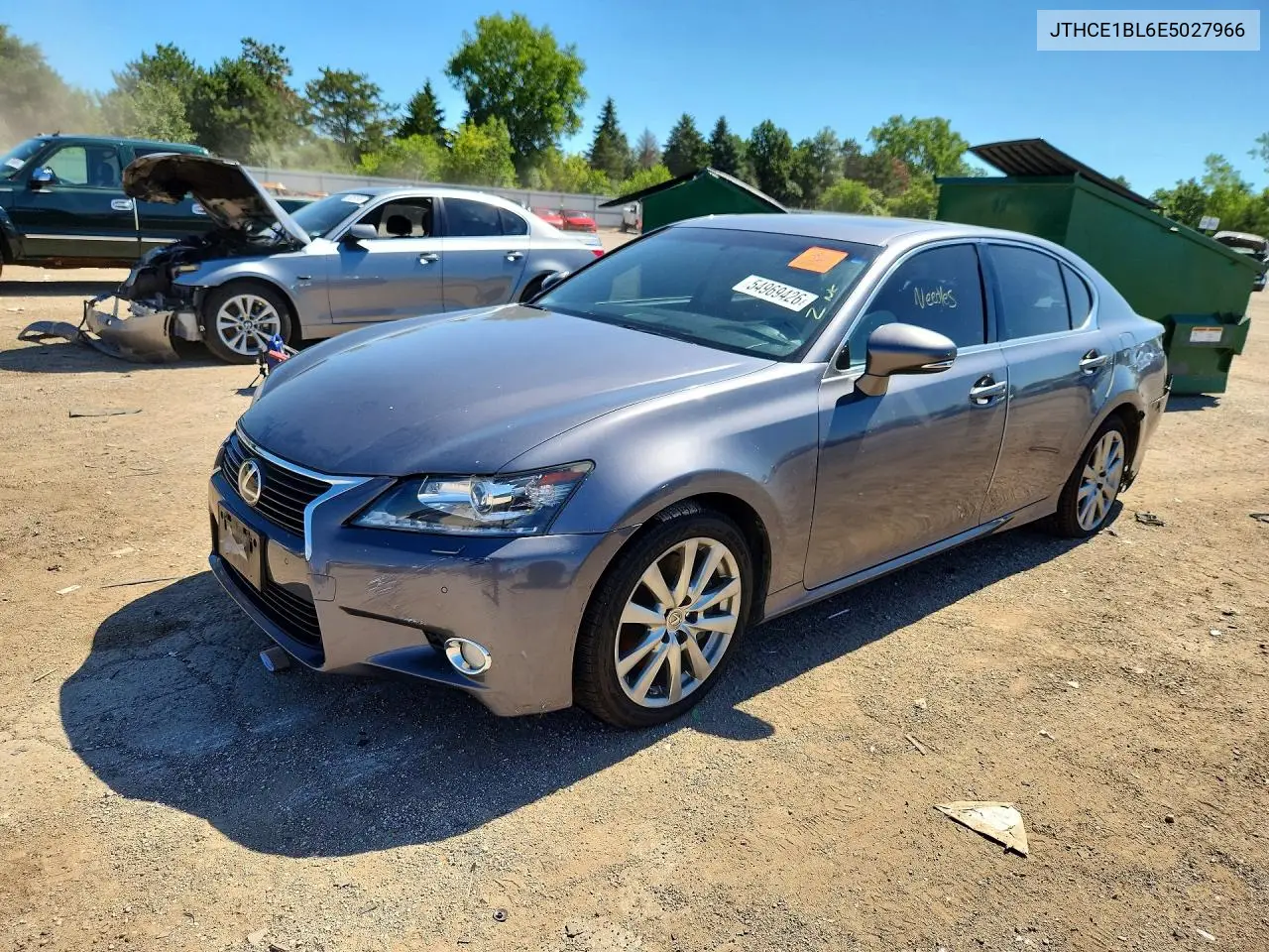 2014 Lexus Gs 350 VIN: JTHCE1BL6E5027966 Lot: 54969426