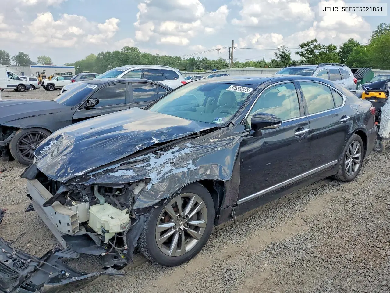 2014 Lexus Ls 460 VIN: JTHCL5EF5E5021854 Lot: 57388326