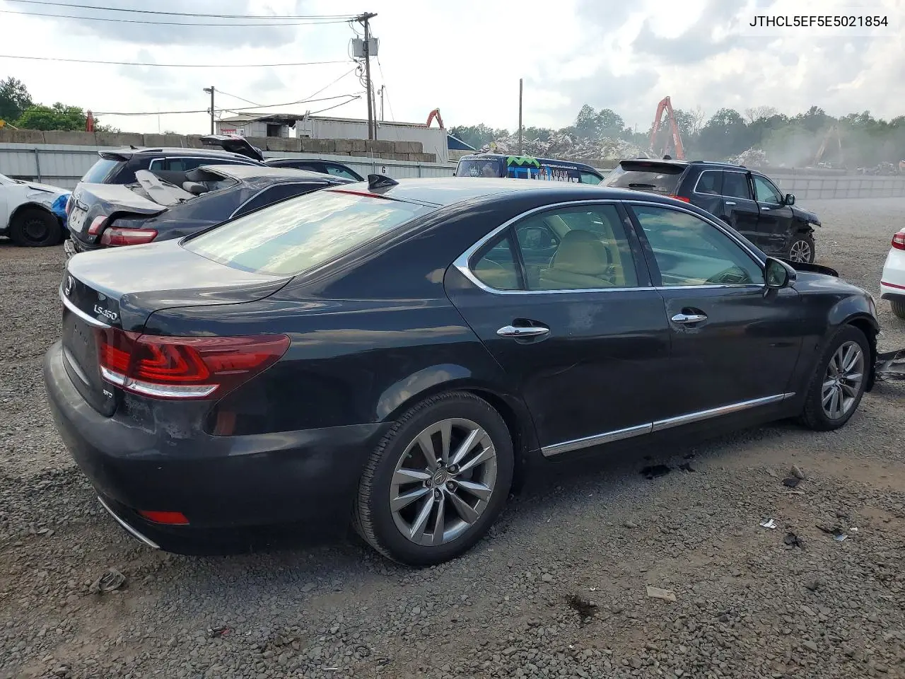 2014 Lexus Ls 460 VIN: JTHCL5EF5E5021854 Lot: 57388326