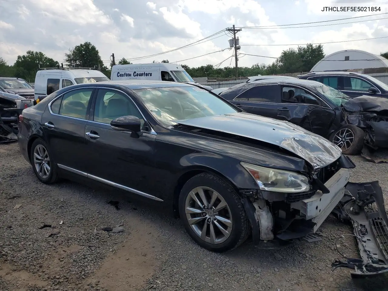 2014 Lexus Ls 460 VIN: JTHCL5EF5E5021854 Lot: 57388326