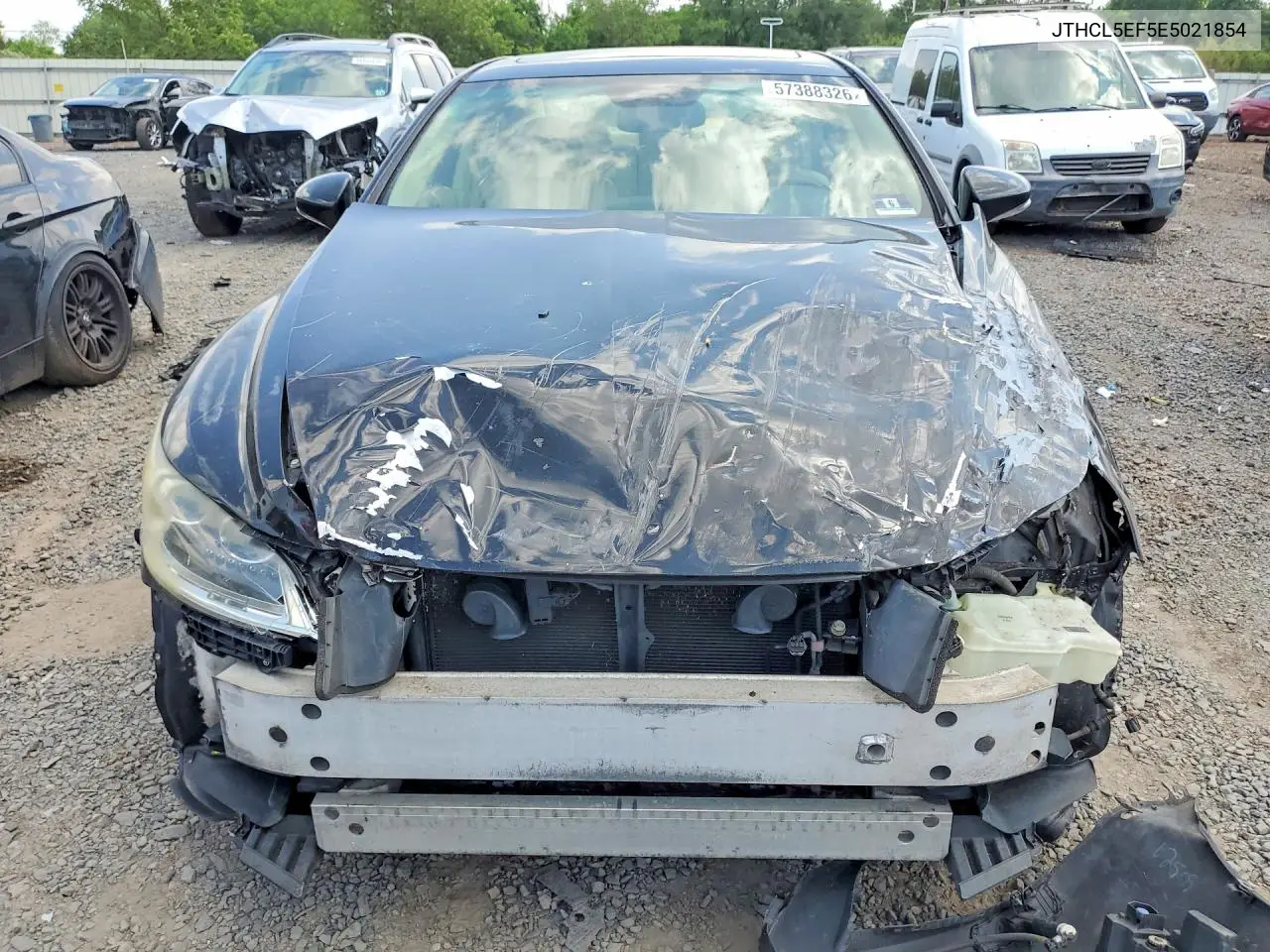 2014 Lexus Ls 460 VIN: JTHCL5EF5E5021854 Lot: 57388326