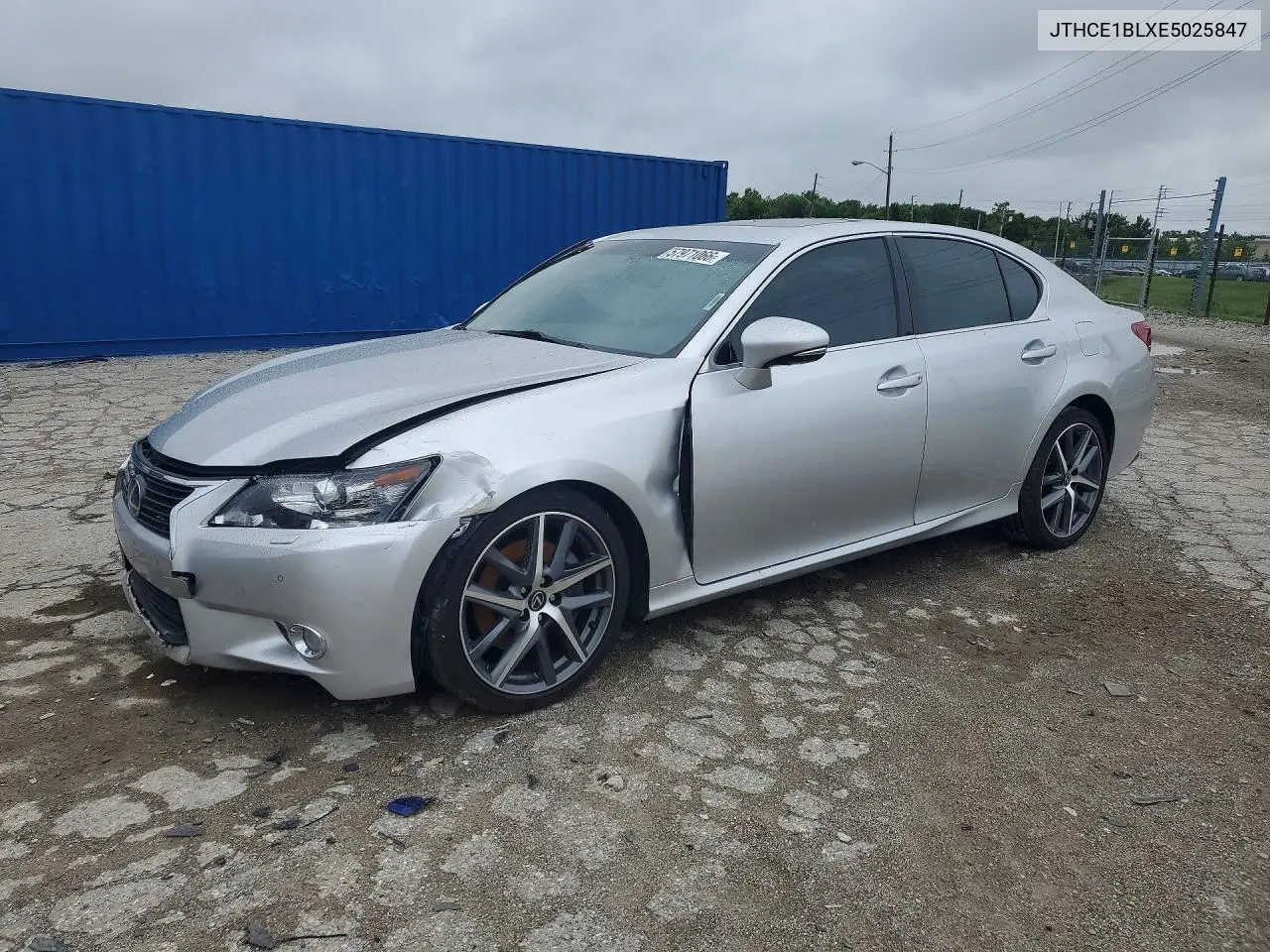 2014 Lexus Gs 350 VIN: JTHCE1BLXE5025847 Lot: 57971066
