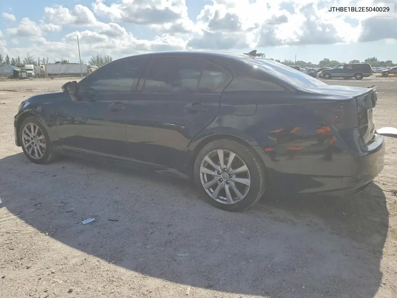 2014 Lexus Gs 350 VIN: JTHBE1BL2E5040029 Lot: 58228376