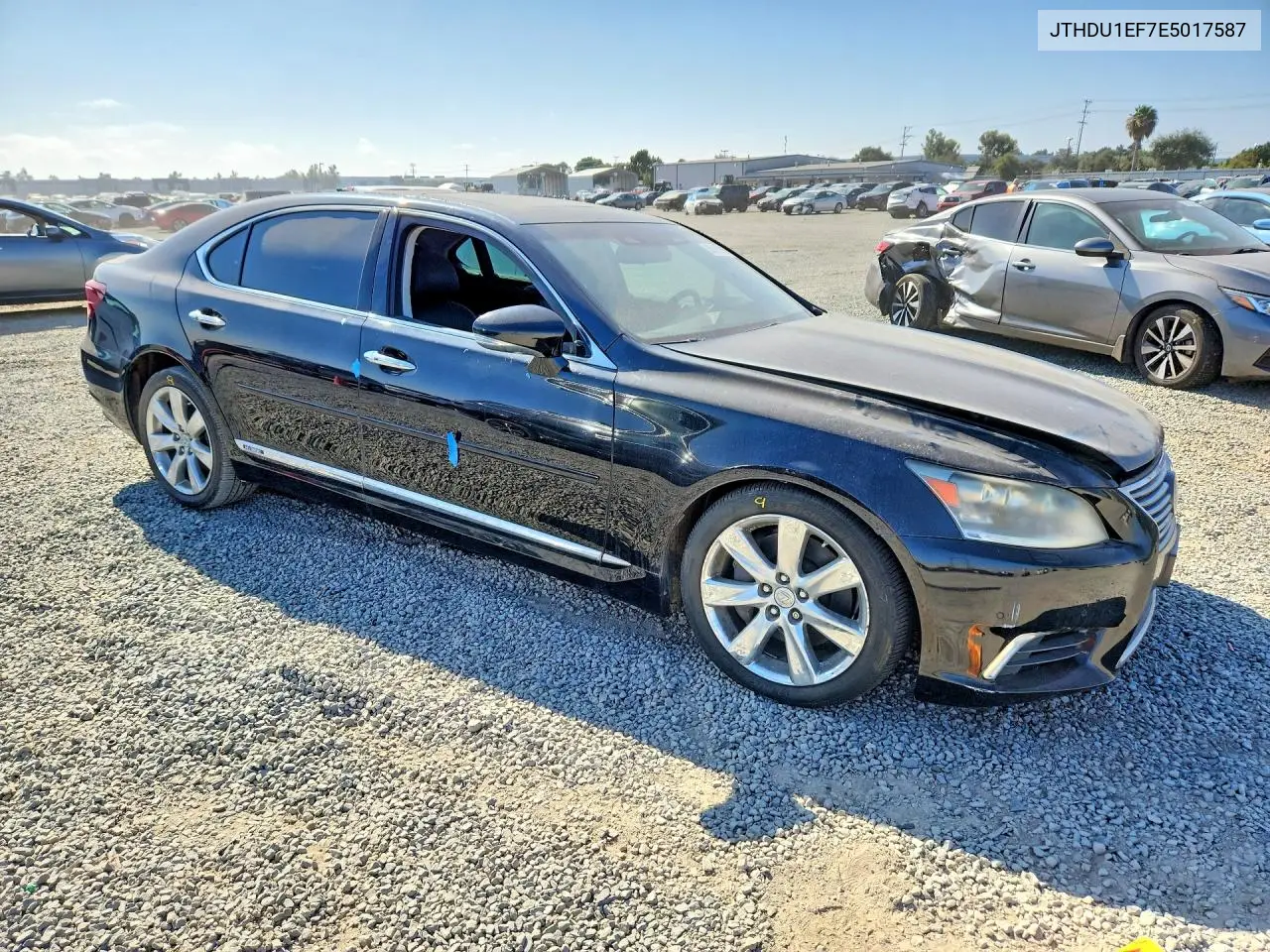2014 Lexus Ls 600Hl VIN: JTHDU1EF7E5017587 Lot: 58315296