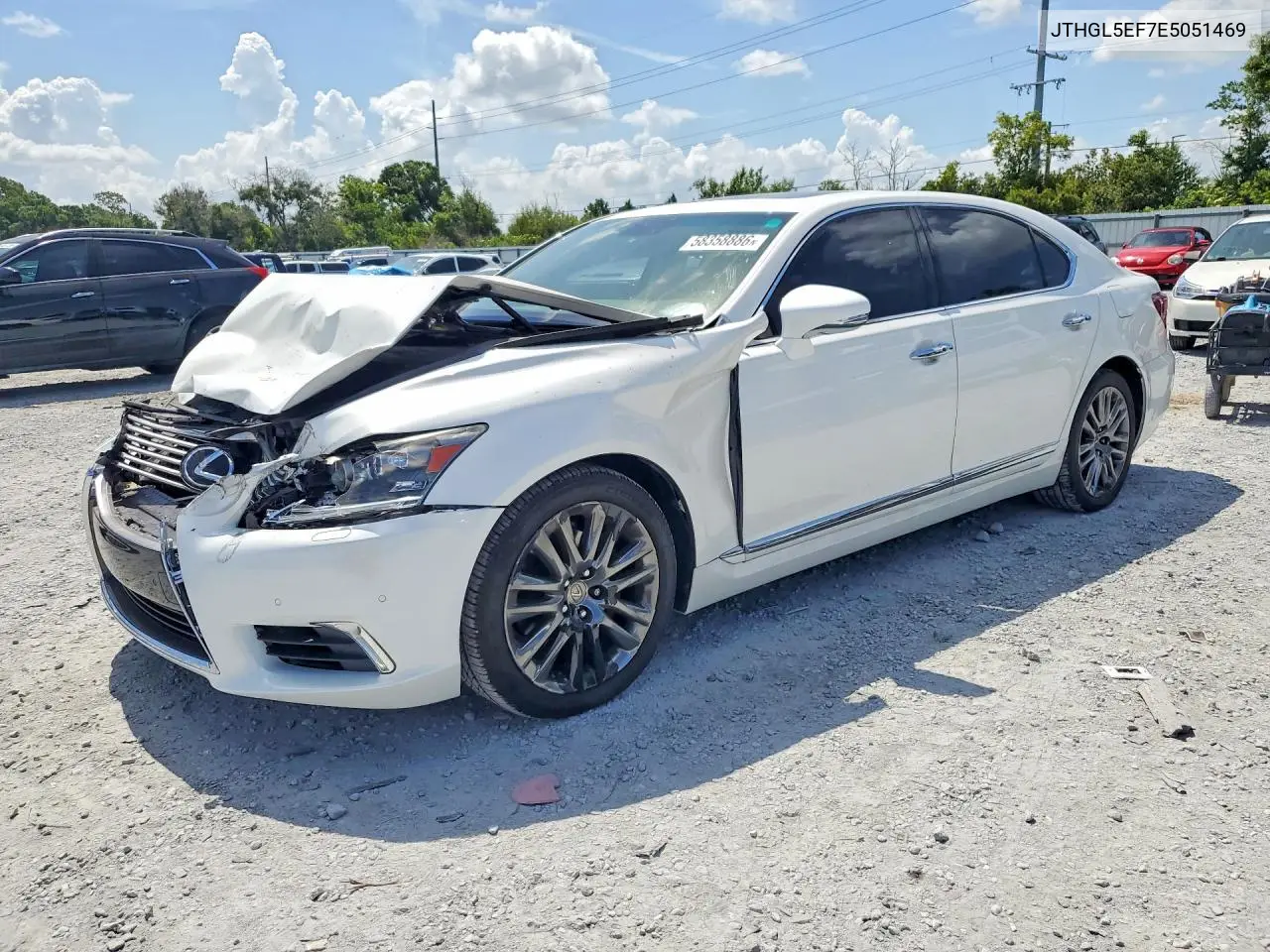 2014 Lexus Ls 460L VIN: JTHGL5EF7E5051469 Lot: 58358886