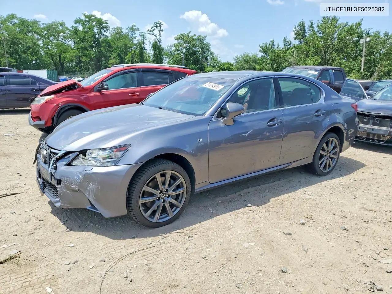 2014 Lexus Gs 350 VIN: JTHCE1BL3E5025382 Lot: 59664996