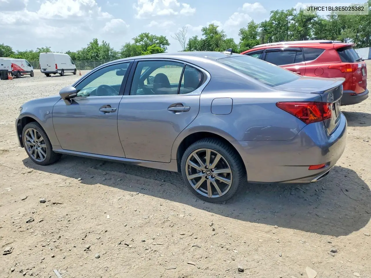 2014 Lexus Gs 350 VIN: JTHCE1BL3E5025382 Lot: 59664996